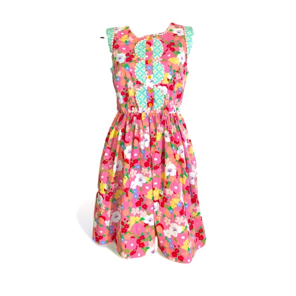 Matilda Jane Fit & Flare Floral Dress - Picture 1 of 4